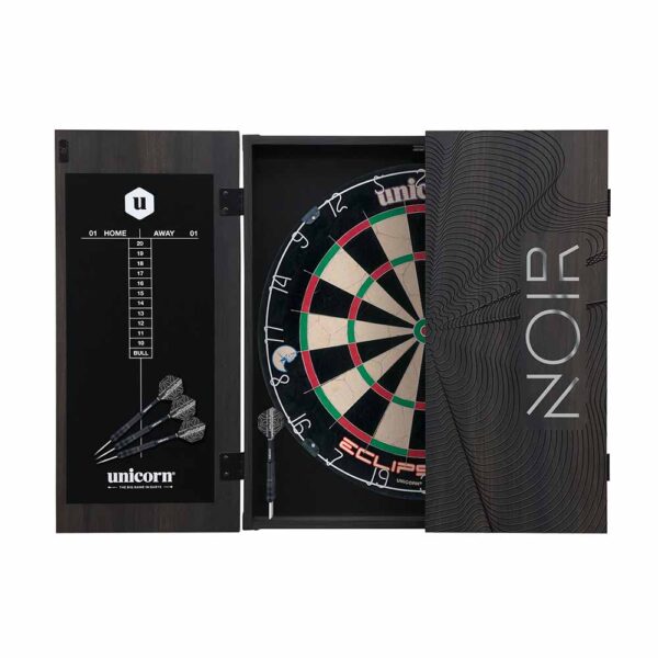 Armario + Diana Unicorn Darts Noir Home 46237 DARDOS PUNTA DE ACERO
