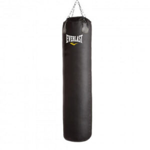 EVERLAST SACO MUAY THAI RELLENO CON CADENA 45K 116 CM CUERO SINTETICO