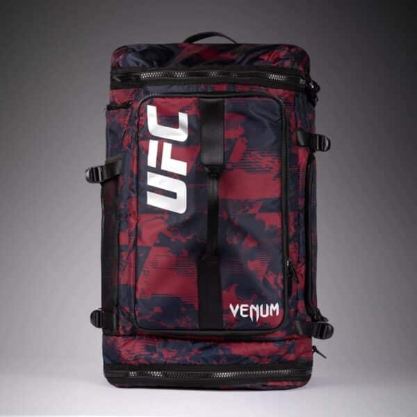 Venum UFC Zenith Authentic Fight Week Gear Bag Rojo-Negro MOCHILA - Imagen 3