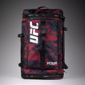Venum UFC Zenith Authentic Fight Week Gear Bag Rojo-Negro MOCHILA