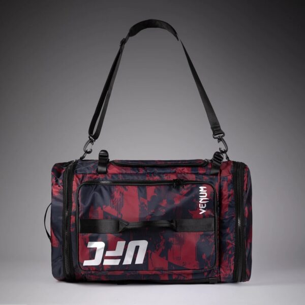 Venum UFC Zenith Authentic Fight Week Gear Bag Rojo-Negro MOCHILA - Imagen 5