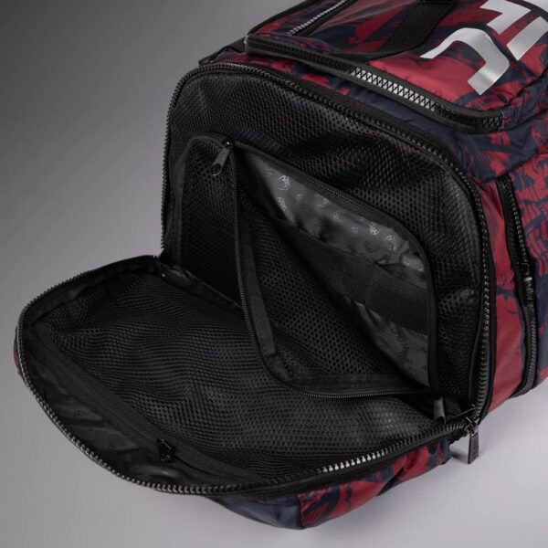 Venum UFC Zenith Authentic Fight Week Gear Bag Rojo-Negro MOCHILA - Imagen 9