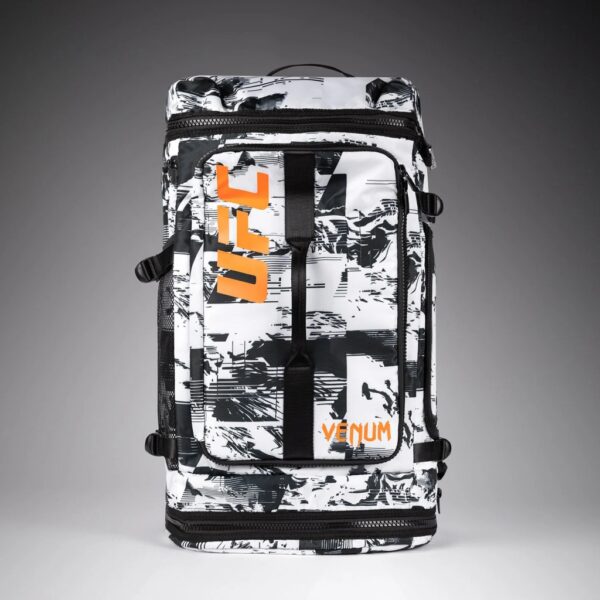 Venum UFC Zenith Authentic Fight Week Gear Bag Blanco-Negro MOCHILA - Imagen 2