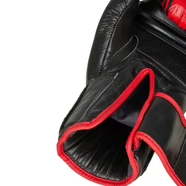 GUANTES BOXEO NEGRO-ROJO PX 8/10/12/14/16 ONZAS - Imagen 2