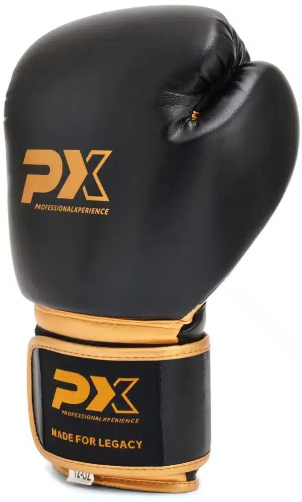 GUANTES BOXEO DORADO PX LEGACY 8/10/12/14/16 ONZAS - Imagen 4