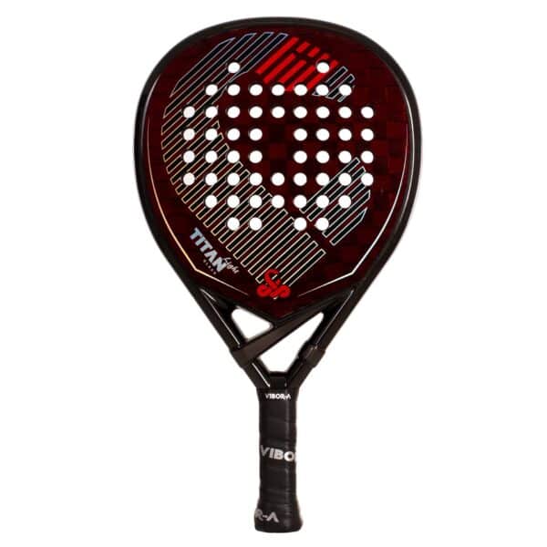 PACK PALA PÁDEL VIBOR-A TITAN BLACK LIGHT - Imagen 8