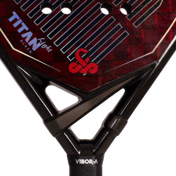 PACK PALA PÁDEL VIBOR-A TITAN BLACK LIGHT - Imagen 3