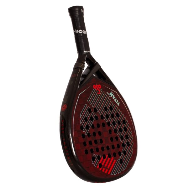 PACK PALA PÁDEL VIBOR-A TITAN BLACK LIGHT - Imagen 2