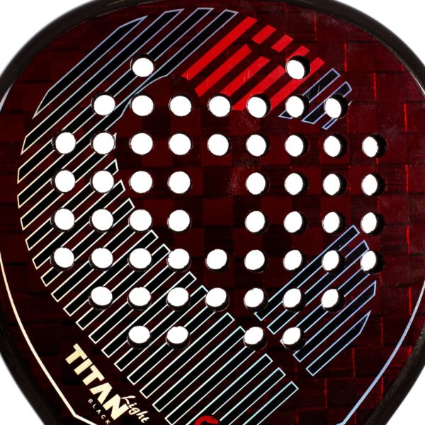 PACK PALA PÁDEL VIBOR-A TITAN BLACK LIGHT - Imagen 4