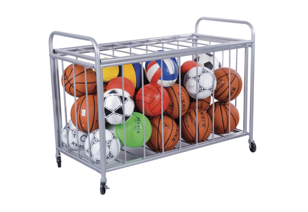 Carro portabalones 118 x 65 x 62 cm. Capacidad 30/35 Balones