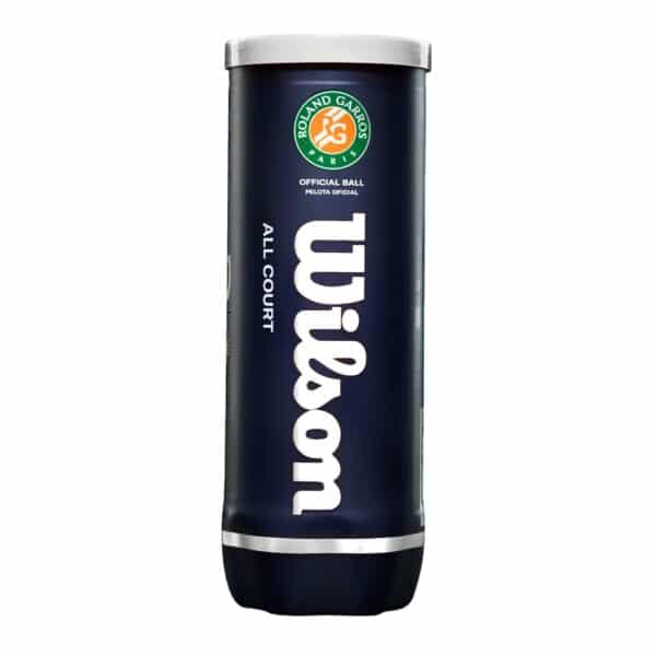 BOTE 3 PELOTAS TENIS WILSON ROLAND GARROS ALL - Imagen 3