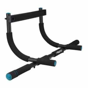 Avento Barra de Dominadas Multi-Fitness para Puerta - Barra de Musculación de Acero con Agarre Acolchado (Hasta 100kg)