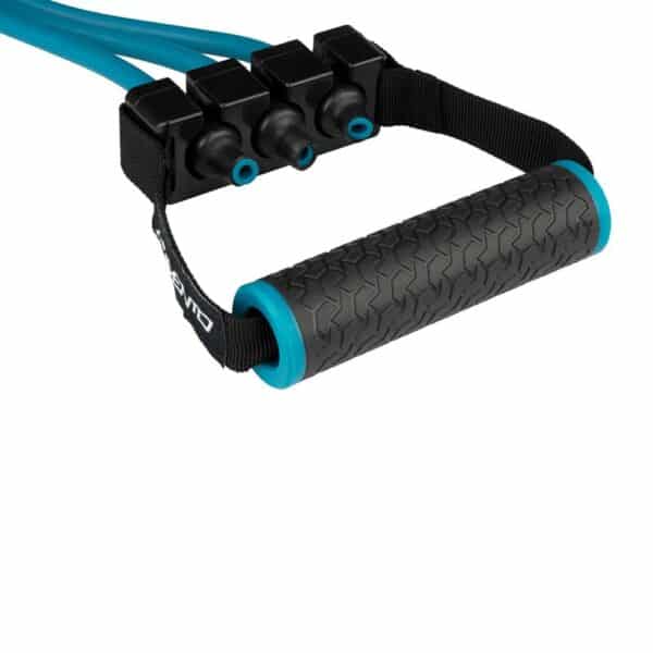 Avento Expansor de Pecho Ajustable - Tensor con 3 Tubos de Resistencia TPE (Hasta 24kg) y Agarres Ergonómicos - Imagen 4