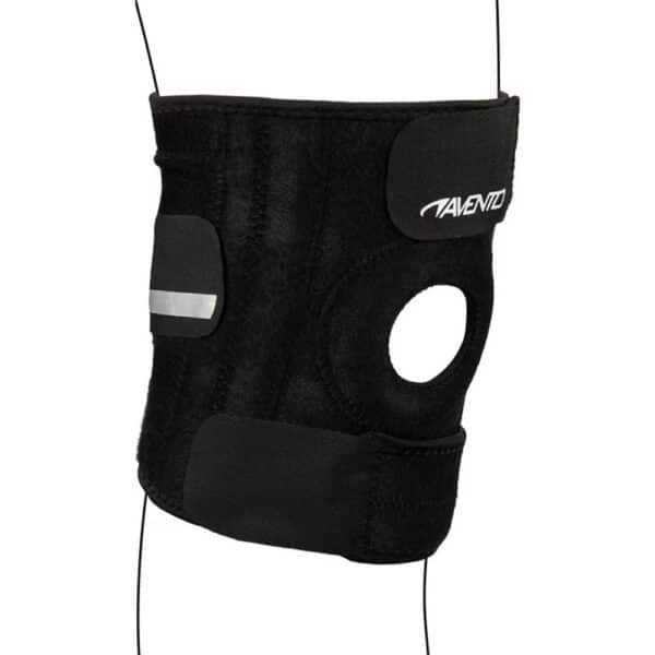 Rodillera Ajustable Avento con Refuerzo de Acero y Anillo de Silicona - Talla Única - Neopreno Transpirable