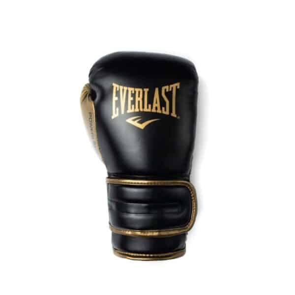EVERLAST GUANTES POWERLOCK 2R TRAINING BLACK/GOLD BOXEO - Imagen 2