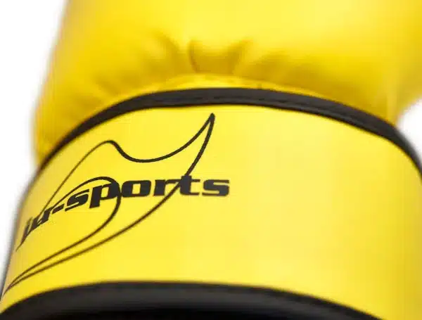 GUANTES BOXEO KIDS AMARILLO JUSPORTS 8/10/12/14/16 ONZAS - Imagen 4