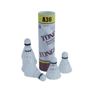 Volantes Badminton Nylon Basic A30, bote 6 uds.