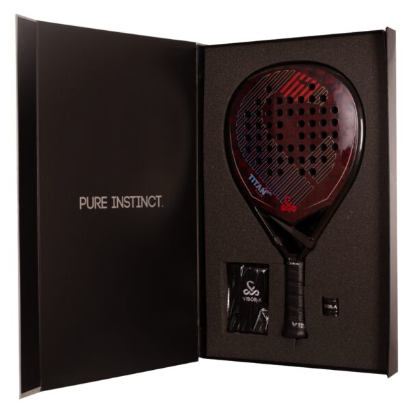 PACK PALA PÁDEL VIBOR-A TITAN BLACK LIGHT