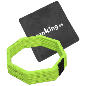 Set agilidad Hexagonal Ø 50 cm. Juego 12 uds.