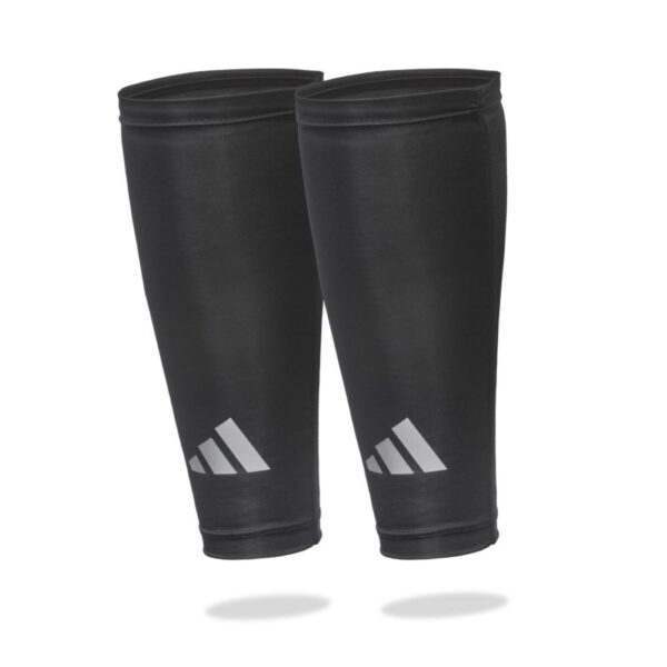 ADIDAS ESPINILLERAS DE COMPRESIÓN AEROREADY REFLECTANTE NEGRO