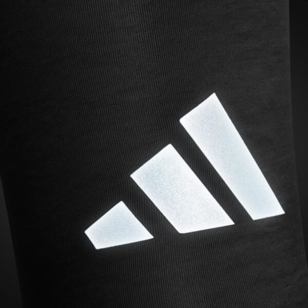 ADIDAS ESPINILLERAS DE COMPRESIÓN AEROREADY REFLECTANTE NEGRO - Imagen 3