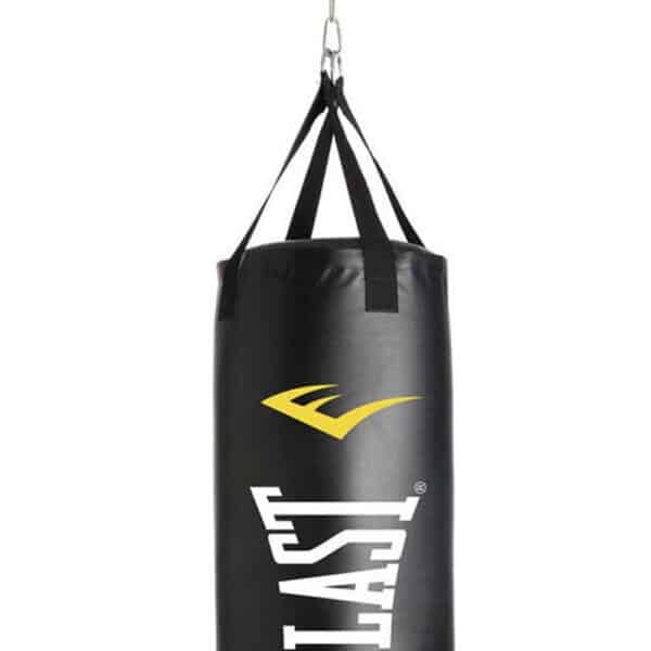 EVERLAST SACO NEVATEAR CON CADENA SIN RELLENAR 32/36KG BLACK/WHITE VACIO - Imagen 5