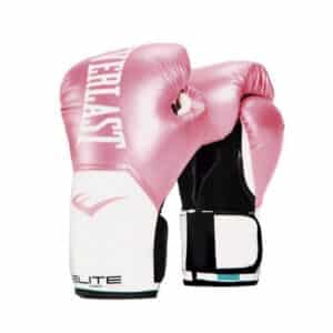 EVERLAST GUANTES ELITE PRO STYLE PINK/WHITE BOXEO 8/10/12 ONZAS