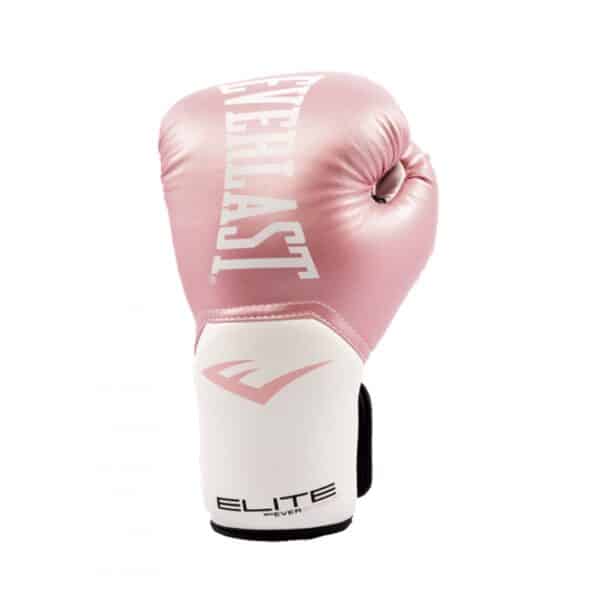 EVERLAST GUANTES ELITE PRO STYLE PINK/WHITE BOXEO 8/10/12 ONZAS - Imagen 4