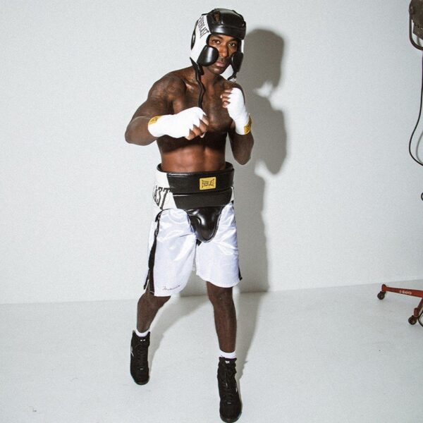 EVERLAST COQUILLA PROTECTORA 1910 LACED, BLACK/WHITE boxeo - Imagen 4