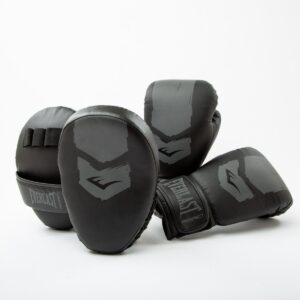 EVERLAST JUNIOR KIT PROSPECT 2 : MITT+GUANTE BLACK/GREY MANOPLA