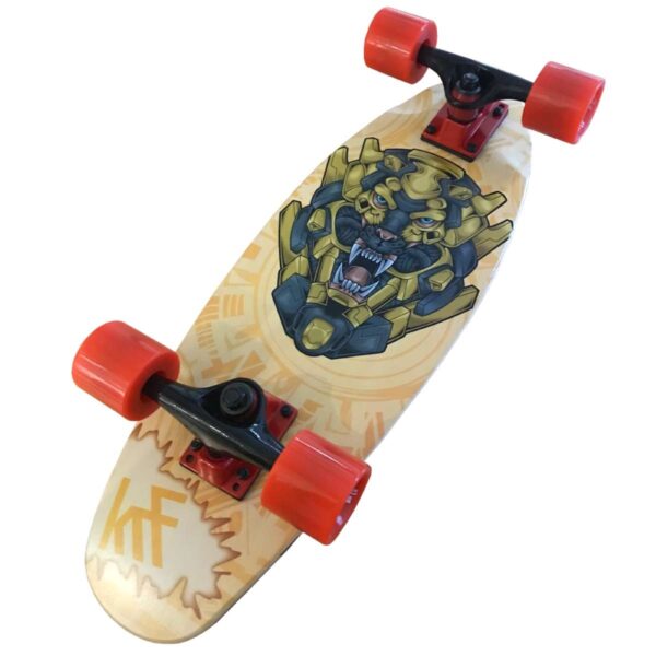 MONOPATIN KRF CRUISER LION MECH SKATEBOARD - Imagen 2