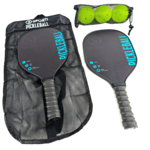 Set Pickleball. 2 Uds. Palas + 3 Uds. pelota Indoor/OUTDOOR