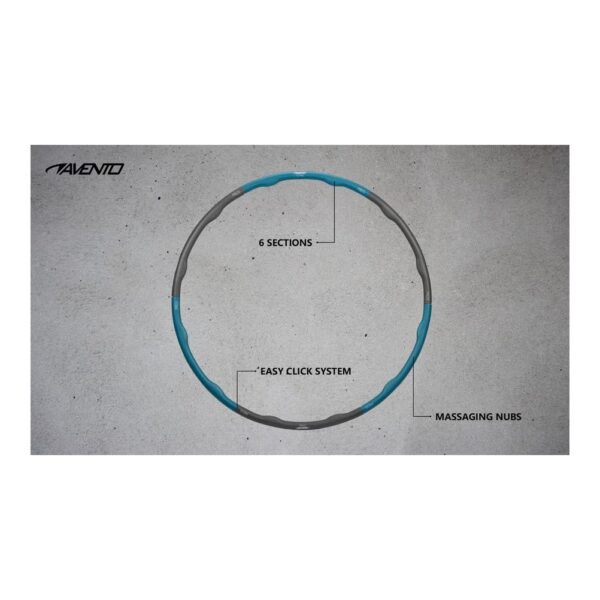 HULA HOOP FITNESS DE 1.5 KG DIAMETRO 100 PREGUNTAR STOCK - Imagen 2