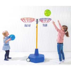 Conjunto canasta doble footbasket (1 poste largo + 1 base + aro doble)FOOTCESTO