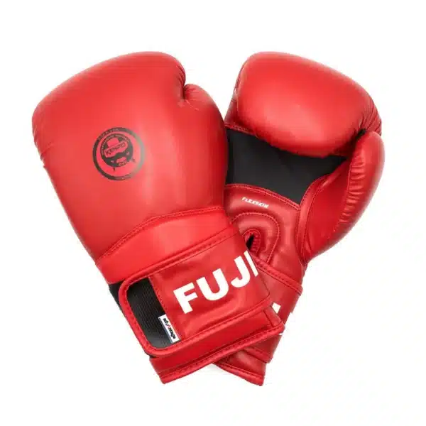 GUANTES DE BOXEO HOMOLOGADOS DNK AZUL/ROJO 8/10/12 ONZAS