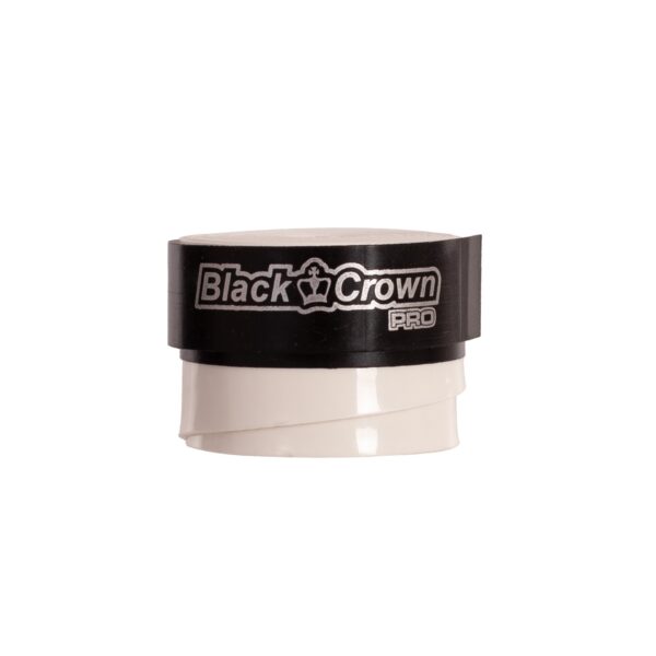 CAJA 100 OVERGRIPS BLACK CROWN LISOS BLANCOS - Imagen 3