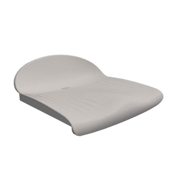 ASIENTO PVC SIN RESPALDO SPARK SR M4 AMARILLO/BLANCO/GRIS/VERDE - Imagen 4
