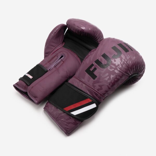 Guantes Boxeo ProSeries 45º Piel 2 TALLA:10/12714/16 ONZAS,LILA NEGRO - Imagen 6