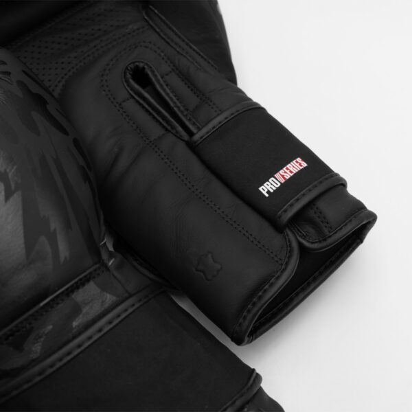 Guantes Boxeo ProSeries 45º Piel 2 TALLA:10/12714/16 ONZAS,LILA NEGRO - Imagen 2