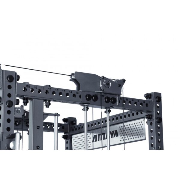 Jaula Multifuncional Profesional | Power Rack + Smith + Doble Polea Pro Series - Imagen 6