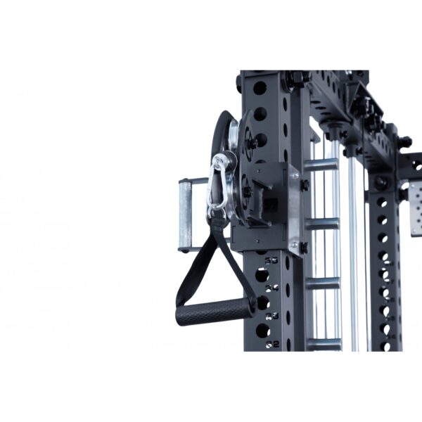 Jaula Multifuncional Profesional | Power Rack + Smith + Doble Polea Pro Series - Imagen 5