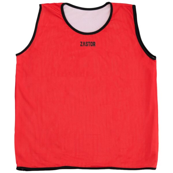 Peto Entrenamiento Reversible Zastor Ressy Rojo/Blanco - Imagen 6
