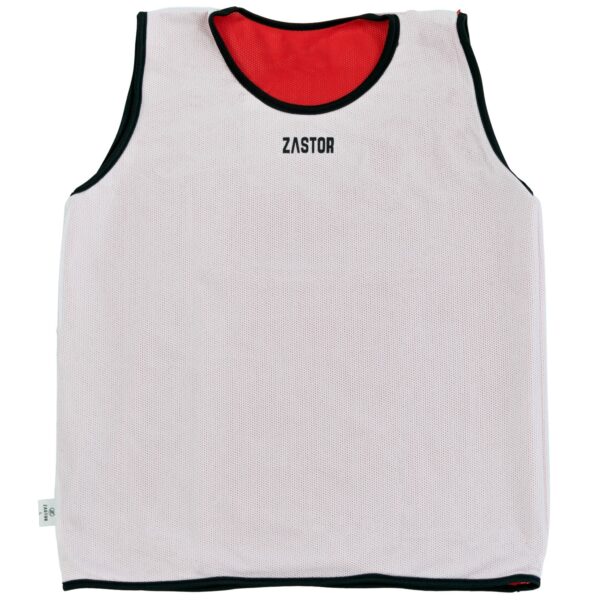 Peto Entrenamiento Reversible Zastor Ressy Rojo/Blanco - Imagen 5