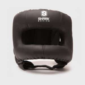 Shark Boxing Bar Helmet Ranger Negro/BLANCO CASCO BOXEO