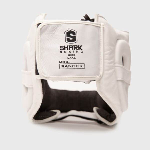 Shark Boxing Bar Helmet Ranger Negro/BLANCO CASCO BOXEO - Imagen 5