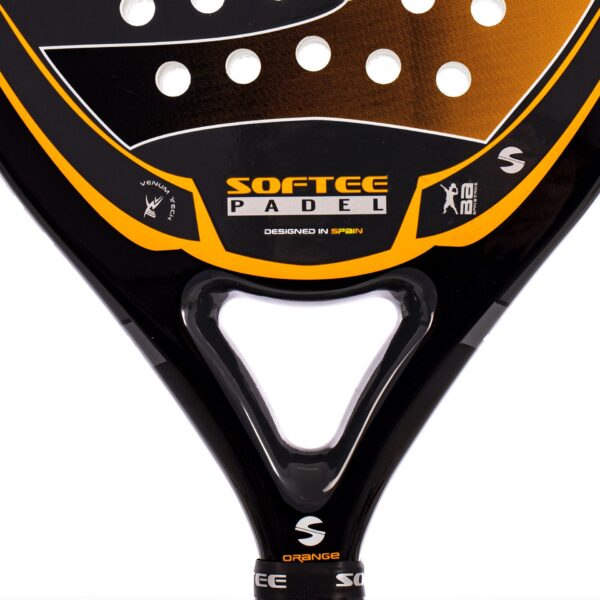 PALA DE PÁDEL SOFTEE PRO MASTER EVOLUTION ORANGE/RED - Imagen 5