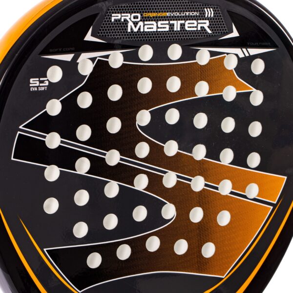 PALA DE PÁDEL SOFTEE PRO MASTER EVOLUTION ORANGE/RED - Imagen 4