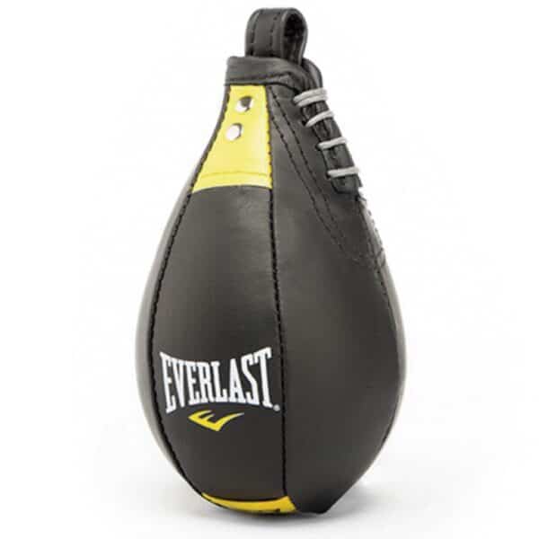 EVERLAST PERA KANGAROO SPEED BAG 9″x6″ BLACK BOXEO PUNCHING PIEL