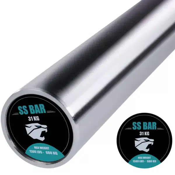 Barra Olímpica Sentadillas Negra | Safety Squat Bar 2.35 m (680 kg) - Imagen 12