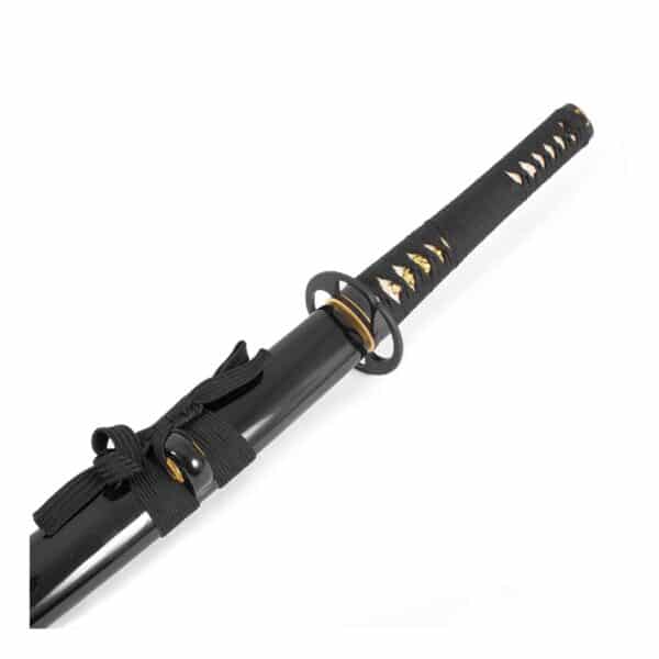 Katana Acero Forjado Hagane Maru. Negro - Imagen 4